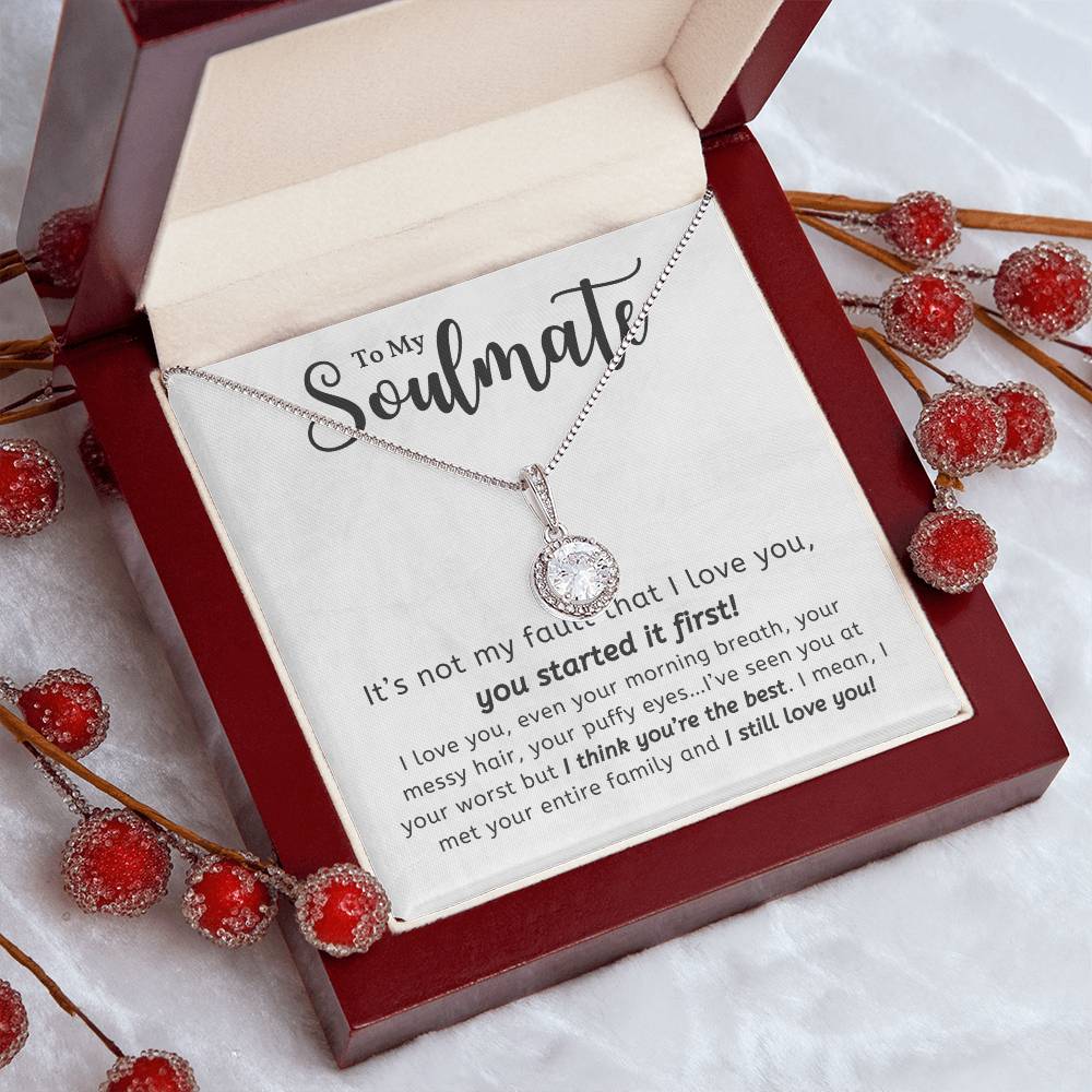 Soulmate Hope Necklace A Meaningful Gift to Find Your Forever Love-[Heartfelt Family Gift]