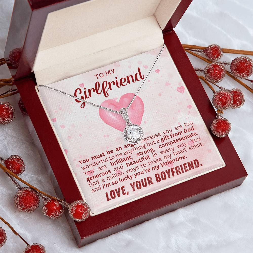 Valentines Day Hope Necklace for Girlfriend - Unique Gift for Her-[Heartfelt Family Gift]