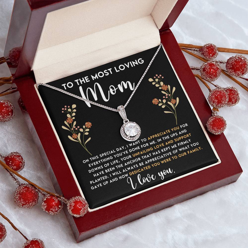 Loving Mom Hope Necklace Gift-[Heartfelt Family Gift]
