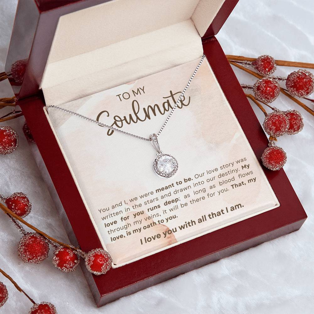 Handcrafted Hope Necklace - Personalized for Your Soulmate-[Heartfelt Family Gift]