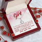 Monogrammed Leather Hope Necklace for Girls A Meaningful Gift-[Heartfelt Family Gift]
