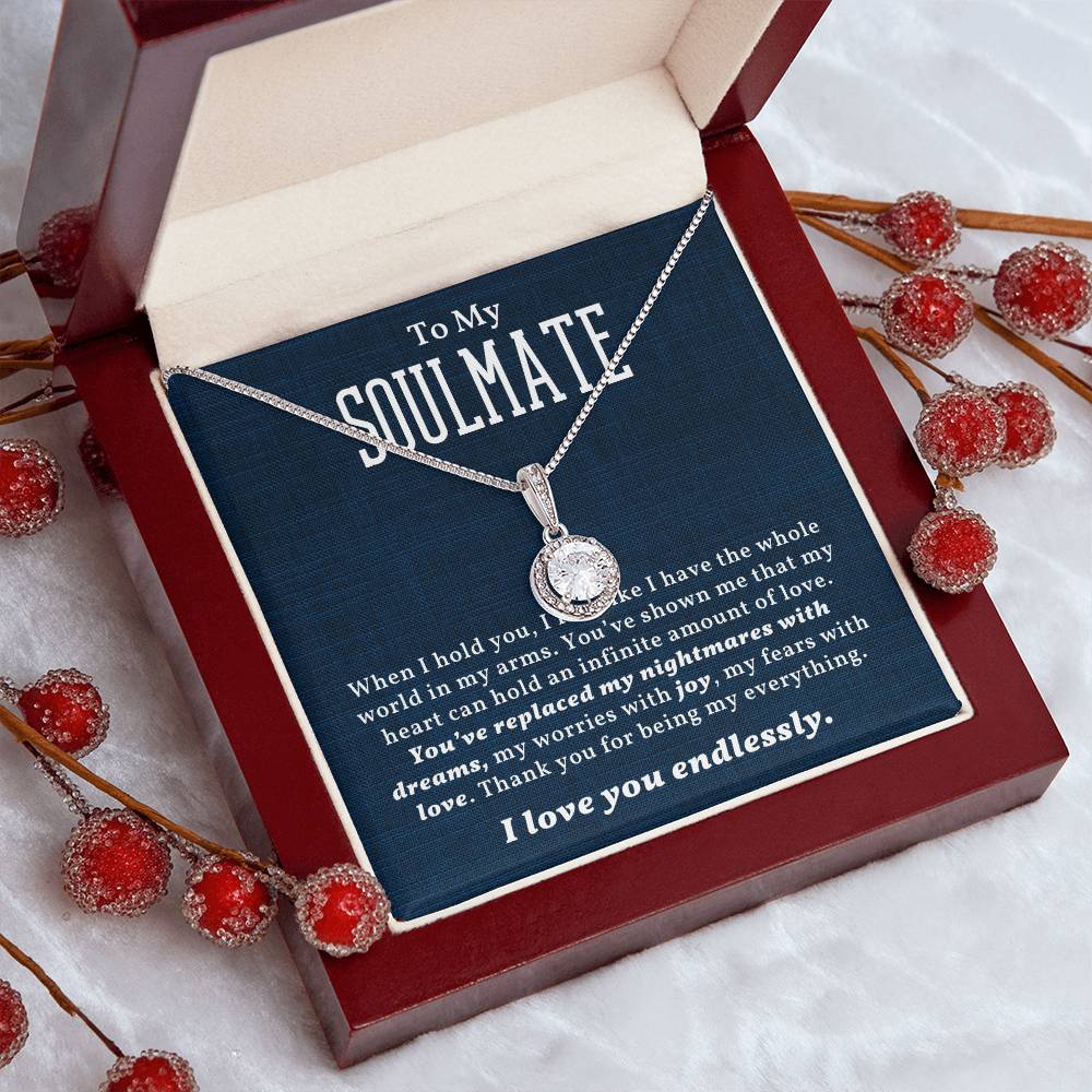 Soulmate Hope Necklace - Unique Gift for Your Special Someone-[Heartfelt Family Gift]
