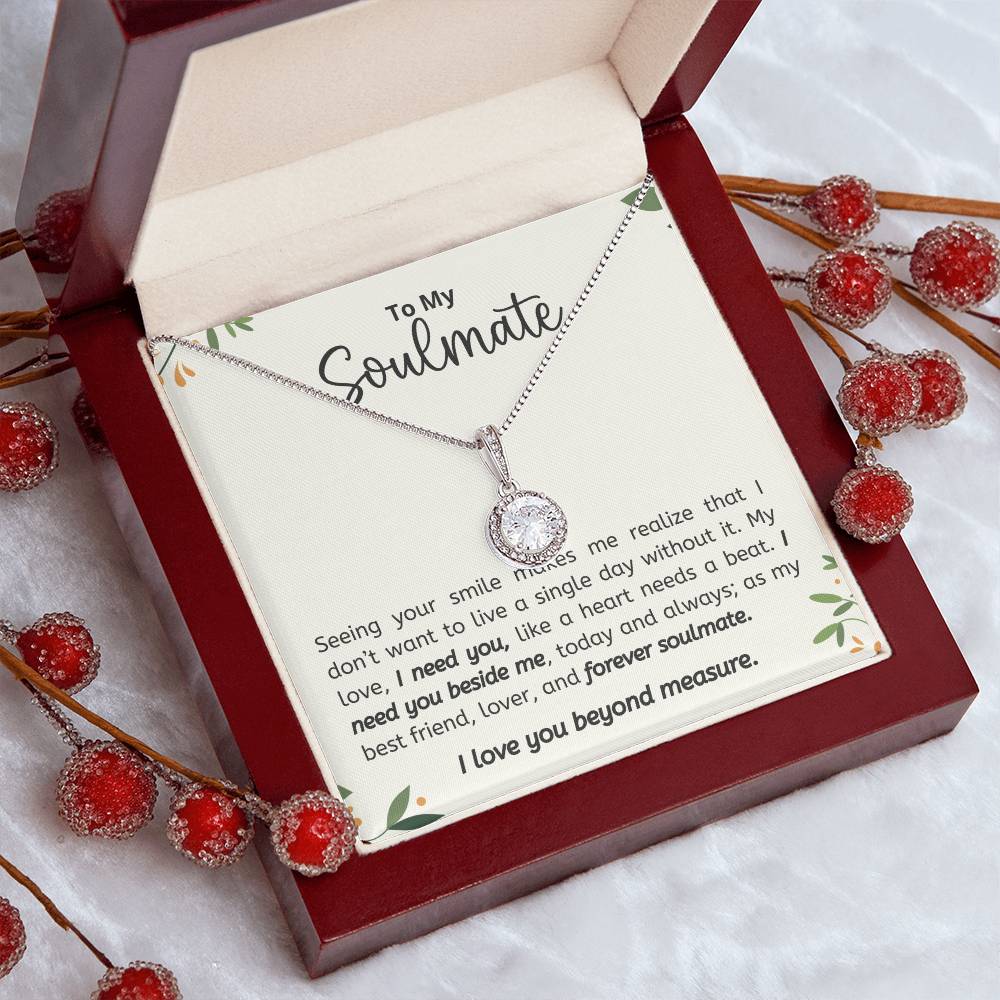 Soulmate Hope Necklace - Thoughtful Gift for Your Loved One-[Heartfelt Family Gift]