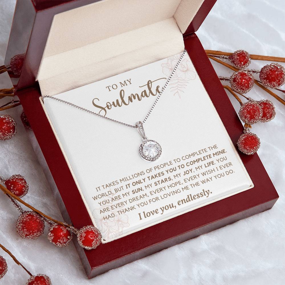 Soulmate Hope Necklace A Meaningful Gift for Your Loved One-[Heartfelt Family Gift]