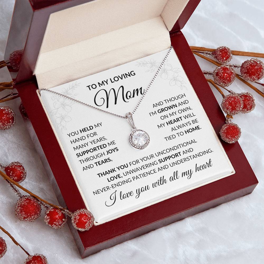 Loving Mom Hope Necklace Gift-[Heartfelt Family Gift]