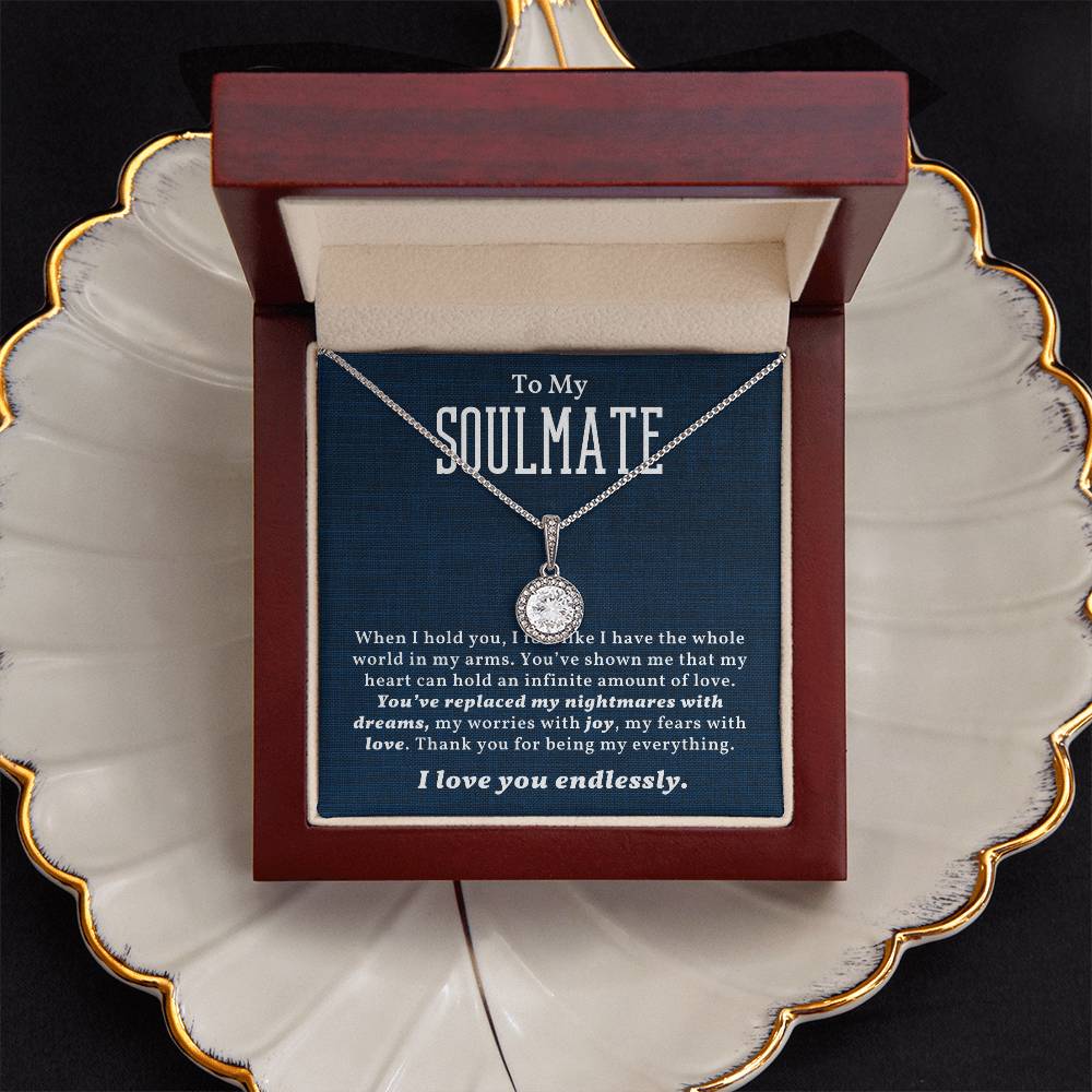 Soulmate Hope Necklace - Unique Gift for Your Special Someone-[Heartfelt Family Gift]