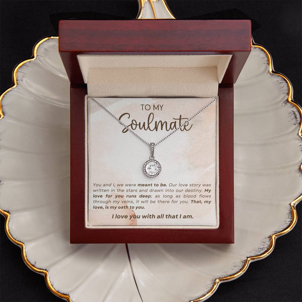 Handcrafted Hope Necklace - Personalized for Your Soulmate-[Heartfelt Family Gift]