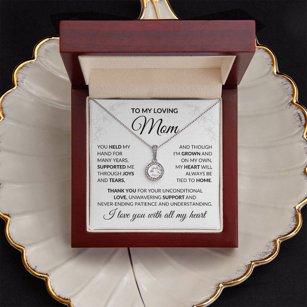 Loving Mom Hope Necklace Gift-[Heartfelt Family Gift]