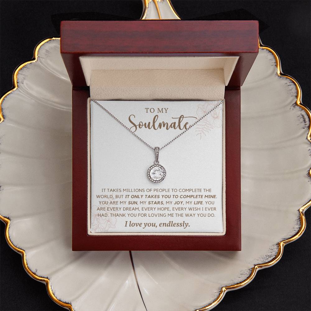 Soulmate Hope Necklace A Meaningful Gift for Your Loved One-[Heartfelt Family Gift]