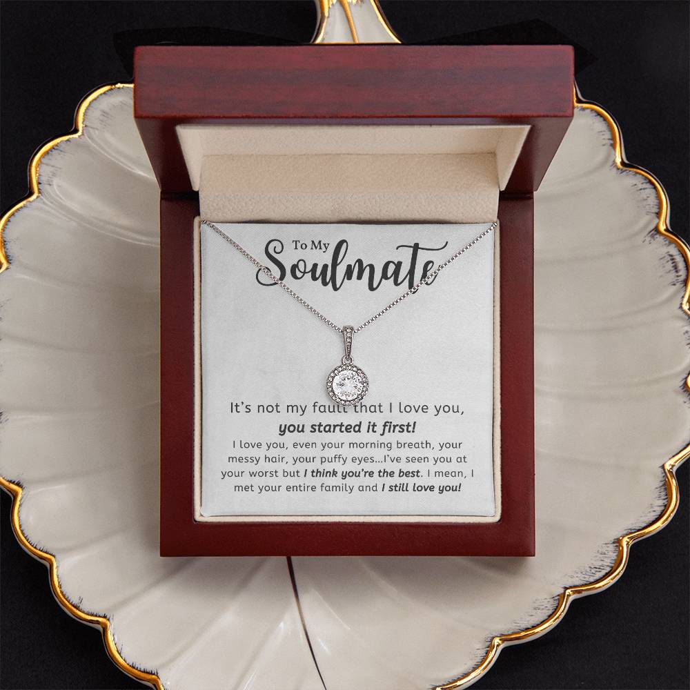 Soulmate Hope Necklace A Meaningful Gift to Find Your Forever Love-[Heartfelt Family Gift]