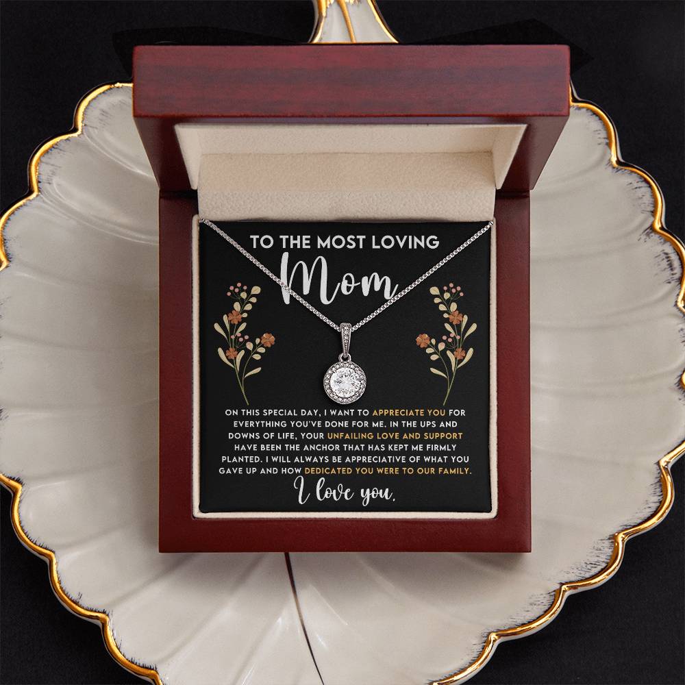 Loving Mom Hope Necklace Gift-[Heartfelt Family Gift]