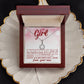 Monogrammed Leather Hope Necklace for Girls A Meaningful Gift-[Heartfelt Family Gift]