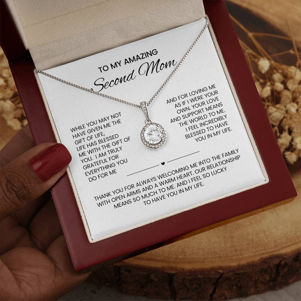 To My Second Mom  Hope Necklace