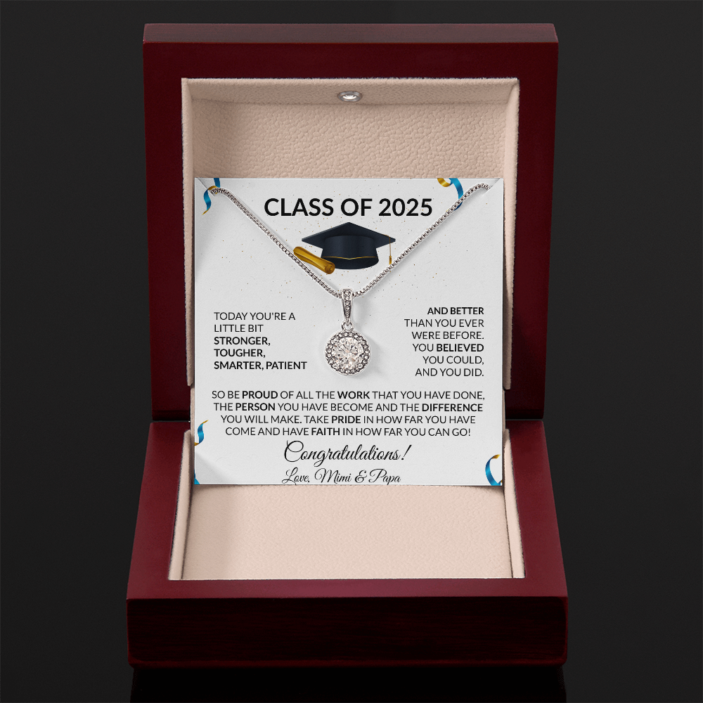 Class of 2025 Graduation Gift Necklace Eternal Hope-[Heartfelt Family Gift]