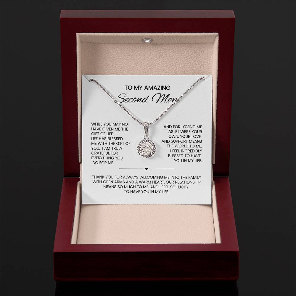 To My Second Mom  Hope Necklace