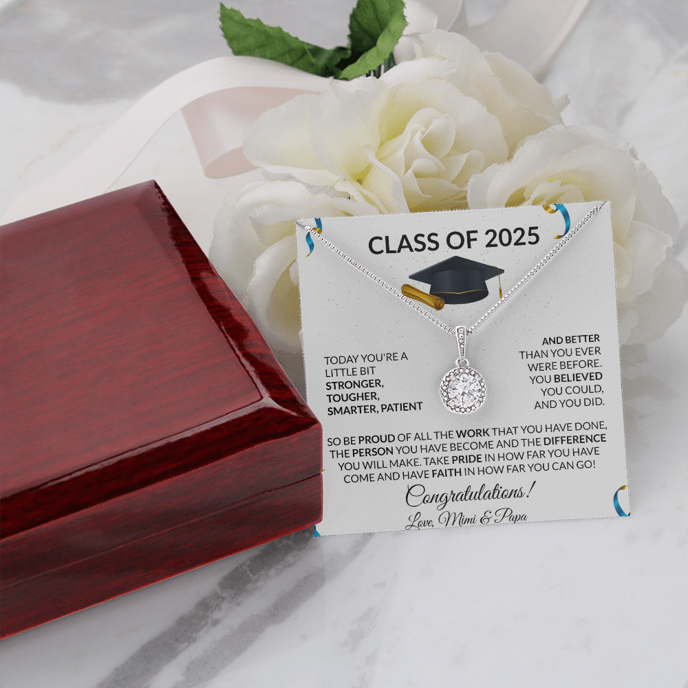 Class of 2025 Graduation Gift Necklace Eternal Hope-[Heartfelt Family Gift]