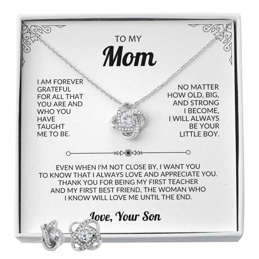 To My Mom Necklace Gift from Son