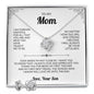To My Mom Necklace Gift from Son