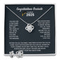 Class of 2026 Graduation Necklace and Earring Set