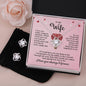 To My Wife Knot Necklace & Earring Gift Set