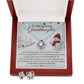 Granddaughter Necklace and Earring Christmas Gift Set-[Heartfelt Family Gift]
