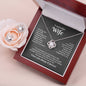 To My Wife Knot Necklace & Earring Gift Set