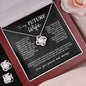 To My Future Wife Love Knot Necklace & Earring Gift Set