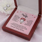 To My Wife Knot Necklace & Earring Gift Set