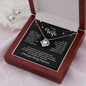 To My Wife Necklace & Earring Gift Set