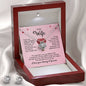 To My Wife Knot Necklace & Earring Gift Set