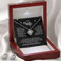 To My Wife Necklace & Earring Gift Set