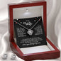 To My Wife Knot Necklace & Earring Gift Set