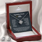 Class of 2026 Love Knot Necklace and Earring Gift Set