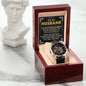 To My Husband Openwork Watch Gift