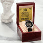 To My Son Openwork Watch Gift