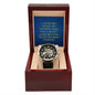 Father from Daughter Men's Mechanical Watch with LED Gift Box-[Heartfelt Family Gift]