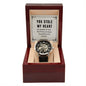 You Stole My Heart Openwork Watch with Lighted Gift Box-[Heartfelt Family Gift]