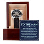 To The Man Whole Stole My Heart Openwork Watch-[Heartfelt Family Gift]