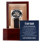 To My Man - Soulmate Husband Boyfriend Openwork Watch-[Heartfelt Family Gift]