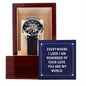 Mens Openwork Watch You Are My World with Lighted Gift Box-[Heartfelt Family Gift]