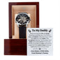 To My Daddy Men's Openwork Watch with Lighted Gift Box-[Heartfelt Family Gift]
