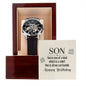 Son You're One of A Kind Men's Openwork Watch with Lighted Gift Box-[Heartfelt Family Gift]
