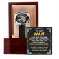 To My Man Openwork Watch Gift for Husband