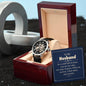 To My Husband Openwork Watch-[Heartfelt Family Gift]