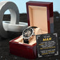 To My Man Openwork Watch Gift for Husband
