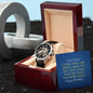 Humorous Dad Birthday  Men's Mechanical Watch with LED Gift Box-[Heartfelt Family Gift]