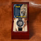 To My Dad Openwork Watch Gift for Father