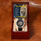 To My Love Openwork Watch Gift for Husband