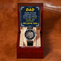 Dad Openwork Watch Gift for Father