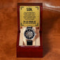 To My Son Openwork Watch Gift